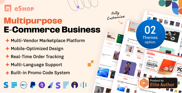 eShop Web - Multi Vendor eCommerce Marketplace / CMS