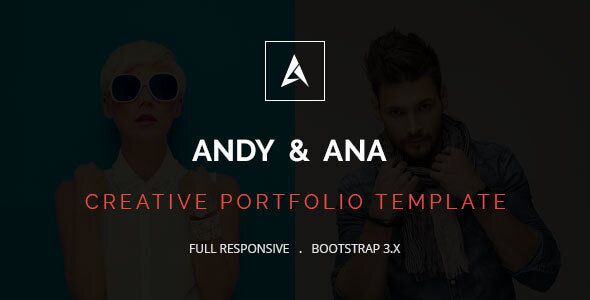 Andy & Ana Creative Portfolio Theme