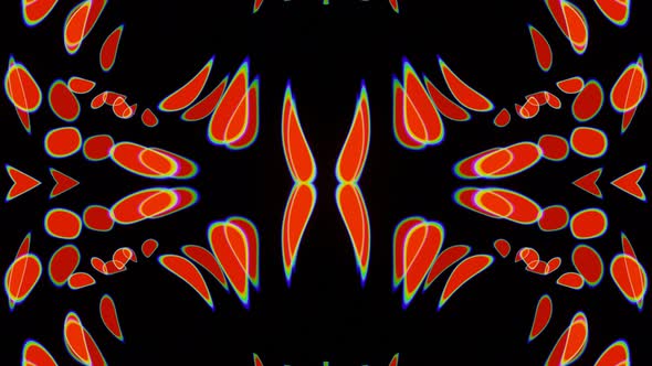 Orange Plasma Abstractions VJ Loop