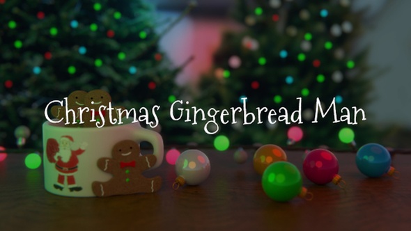 Christmas Gingerbread Man