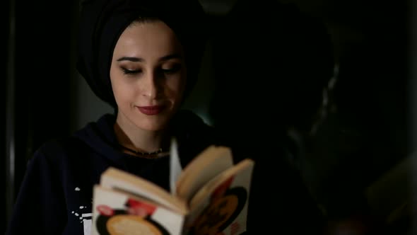 Woman is Reading a Book