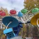 Ferris Wheel on a Blue Sky Background - VideoHive Item for Sale