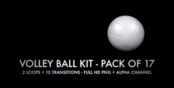 Volley Ball Kit - 2 Loops + 15 Transitions