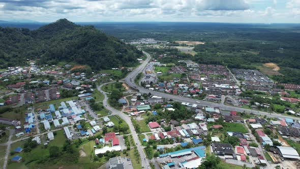 The Towns of Sarawak, Borneo, Malaysia