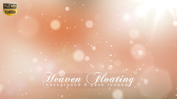 Heaven Floating Background 6 Pack Looped