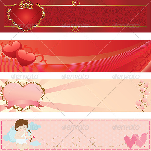 Valentine Banners