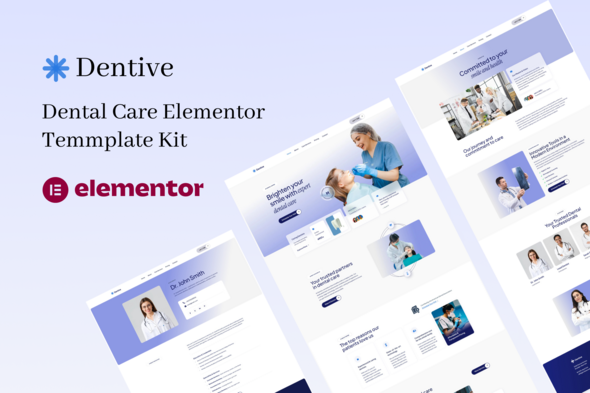 Dentive - Dental Care Elementor Template Kit