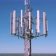 A Closer Look on the Top of the Communications Tower in Estonia - VideoHive Item for Sale
