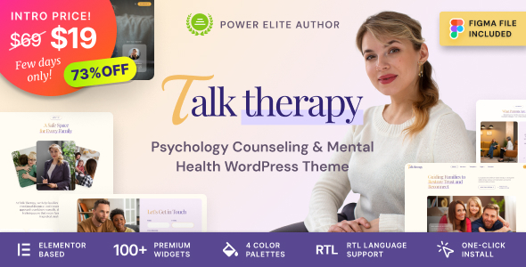 Talk Therapy – Psychology Counseling & Mental Health WordPress Theme