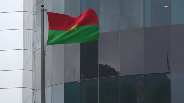 Burkina Faso Flag  Background 2K