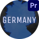 Germany Map – Federal Republic of Germany MOGRT Kit - VideoHive Item for Sale