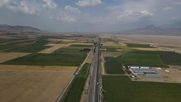 Railway Aerial View