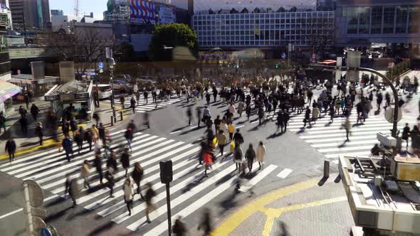 Tokyo People Crowd