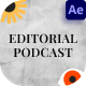 Editorial Podcast Opener - VideoHive Item for Sale