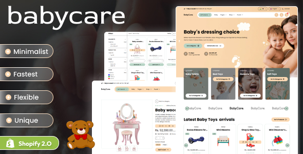 Babycare - Shopify 2.0 Baby Shop Theme