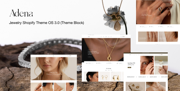 Adena – Jewelry Shopify Theme OS 3.0 (Theme Block)