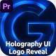 Holography UI Logo Reveal for Adobe Premiere - VideoHive Item for Sale