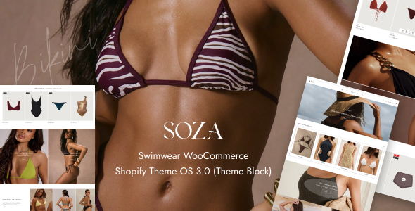 Soza - Swimwear & Underwear Shopify Theme OS 3.0 (Theme Block)