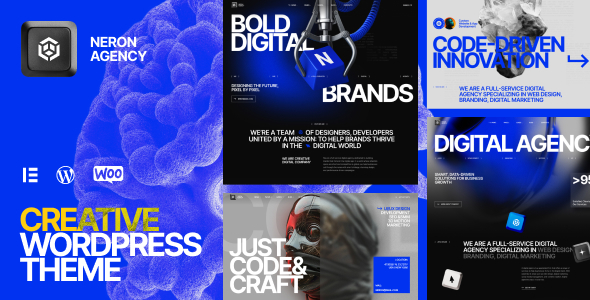 Neron - Creative Agency & Portfolio WordPress Theme