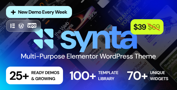 Synta - Multipurpose WordPress Theme