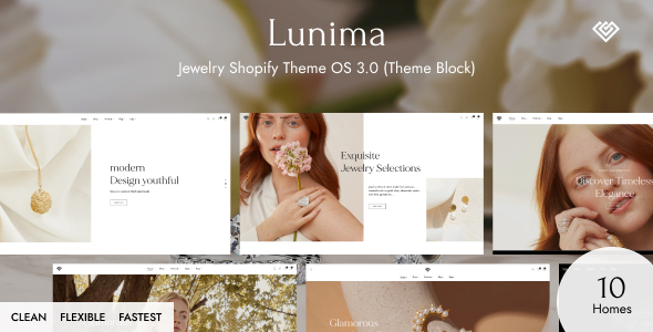 Lunima – Jewelry Shopify Theme OS 3.0 (Theme Block)
