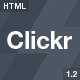 Clickr Landing Page - ThemeForest Item for Sale