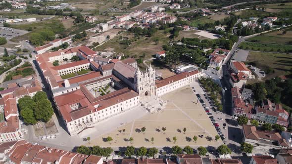 Monastery of Alcobaça, the church in primitive Gothic style, Portugal
