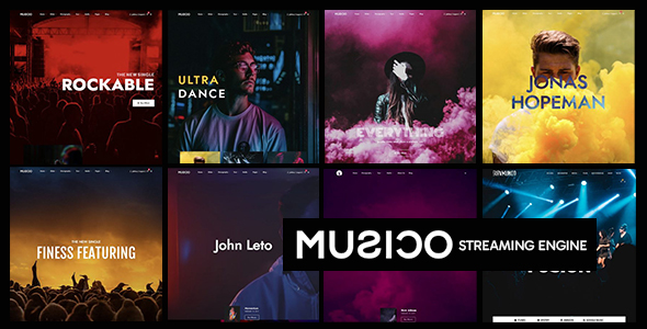 MUSICO – Music Streaming Engine
