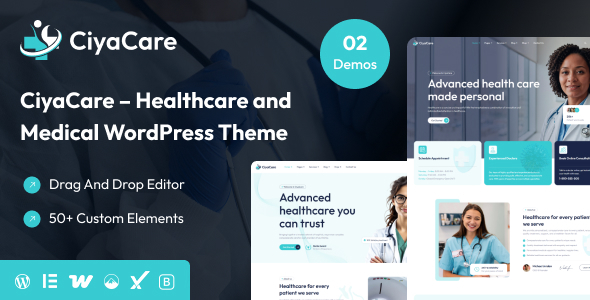 CiyaCare - Healthcare & Medical WordPress Theme