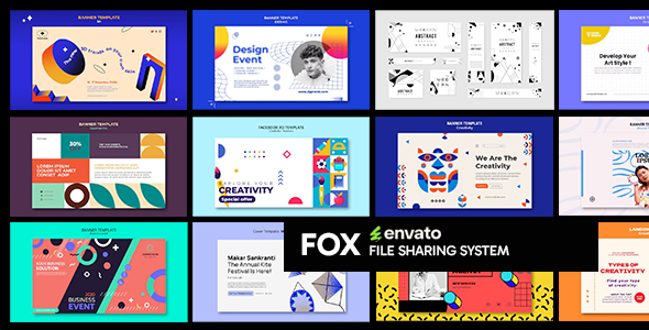 FOX – File Sharing System Download Script Theme