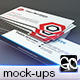 Photorealistic Business Card Mockup - GraphicRiver Item for Sale