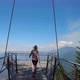 Woman on Aussichtsplattform Cardada Platform - VideoHive Item for Sale