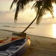 Kayaks on Beach at Sunrise - VideoHive Item for Sale