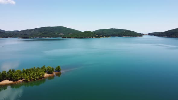 Lake Aerial View