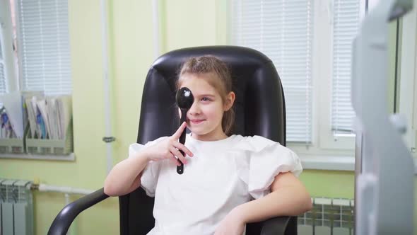 Vision Diagnostics a Little Girl's