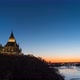 Parliament Building By River at Sunset - VideoHive Item for Sale
