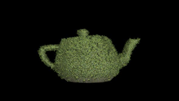 Fantasy Teapot Leaves