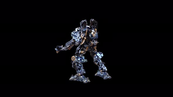 72 Robot Dancing 4K