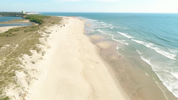 Ocean And Sandy Beach