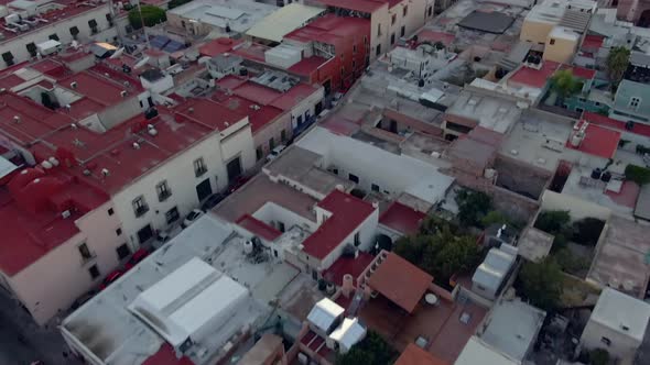 Historical Town With Church of the Congregation of Our Lady of Guadeloupe At Santiago de Queretaro I