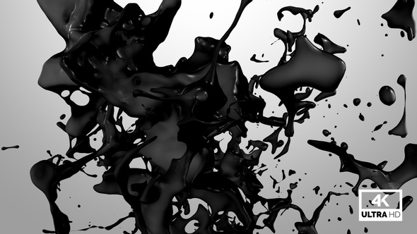 Black Paint Jet Stream Splash V2 alt