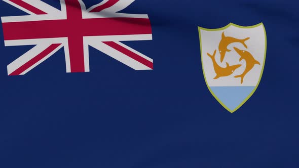 Flag Anguilla Patriotism National Freedom Seamless Loop
