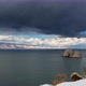 Lake Baikal Landscape with Magnificent Scenery, Blue Sky and Thunderclouds - VideoHive Item for Sale