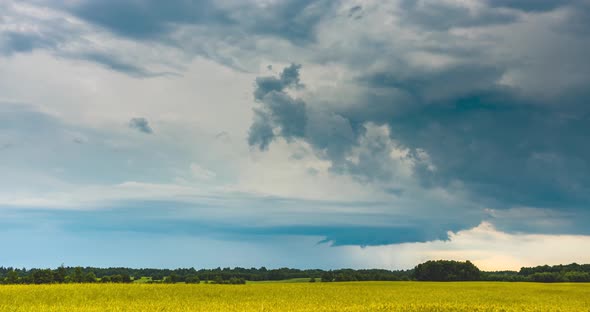 Thunderstorm Clouds  Timelapse of Extreme Storm Formation