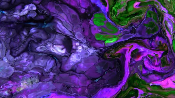 Color Explosion Abstract Art Painting  alt