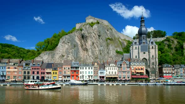 View of Dinant Town, Belgium