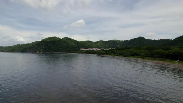 Aerial videos of the jungle beach