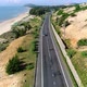 Car Run Sea Roads Phan Thiet Viet Nam - VideoHive Item for Sale