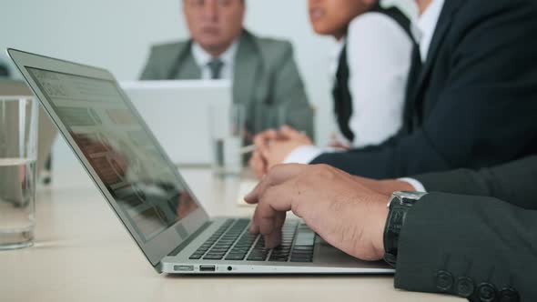 Using Laptop During Meeting