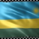 Rwanda waving flag looped - VideoHive Item for Sale